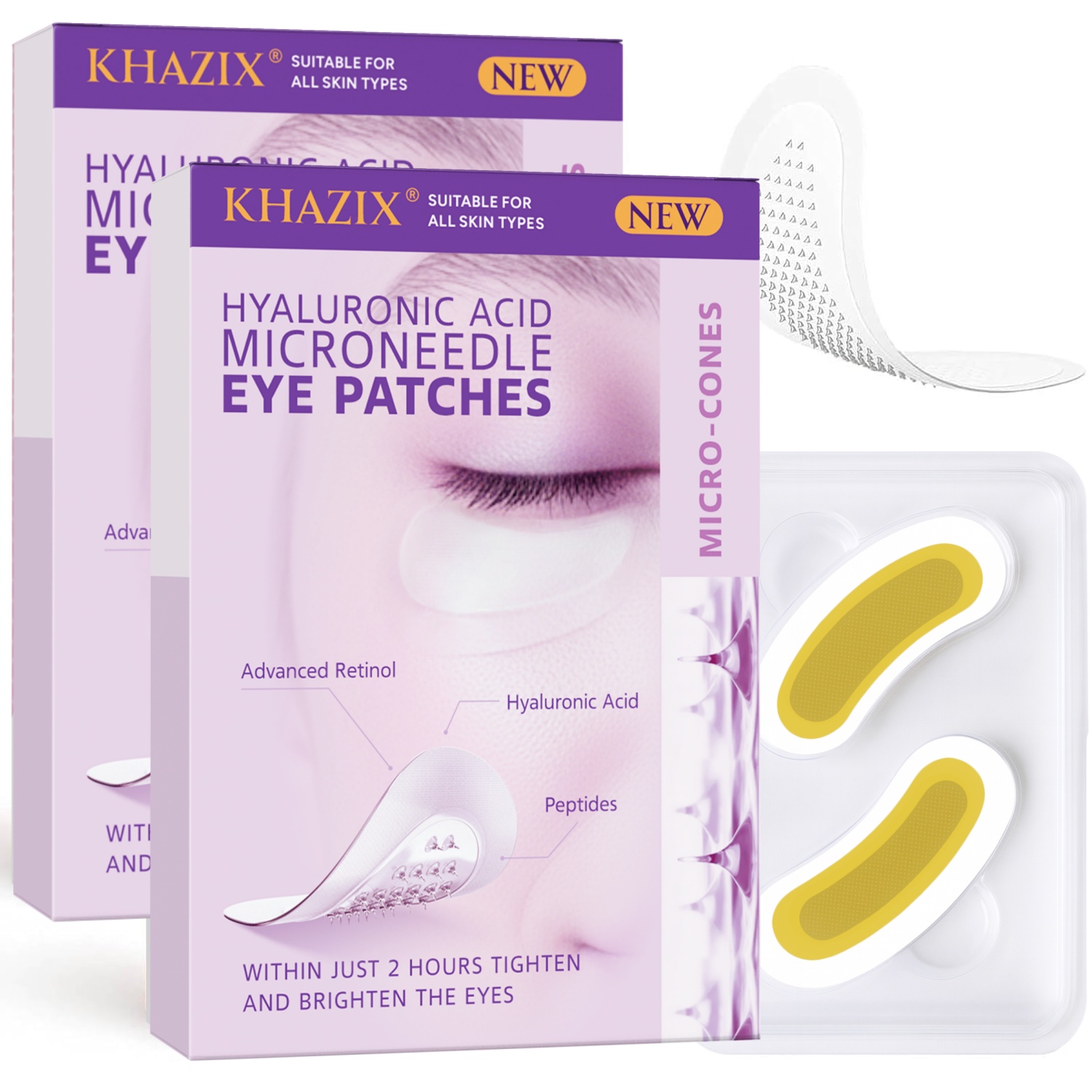 Skincare Moisturizer - Patch Occhi con Acido Ialuronico e